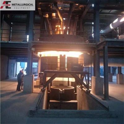 qualidade  60T Ferro Alloy Metal Refining Furnace For Ferrochromium Production fábrica