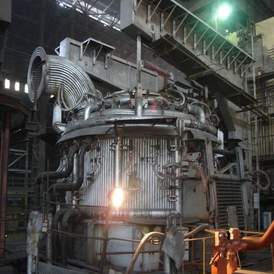 qualidade  10T Electric Arc Furnace with Smelting Temperature Control High Heat Efficiency and Impurity Removal for Steel Production fábrica