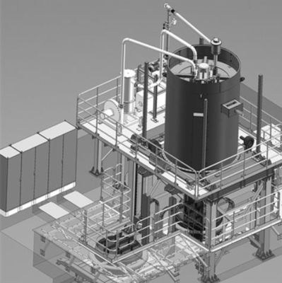 qualidade  Double Chamber Vacuum Carburizing Furnace Industrial Vacuum Furnace   380V fábrica