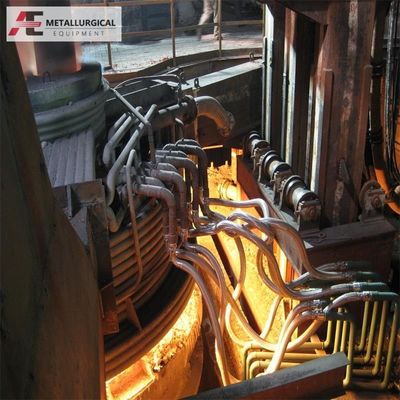 Forno de refinação de ladle Forno de fundição de aço 10T-160T Com controle de temperatura preciso