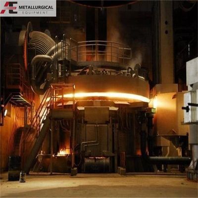 Forno de arco elétrico de controlo PLC para fabricação de aço de 0,5 toneladas 100 toneladas