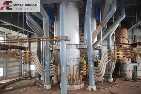 12500KVA 16500KVA Forno de fusão de silício metálico Forno de arco submerso elétrico