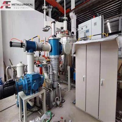 Forno de fusão por indução a vácuo vertical para aço de platina Ferro Gr Cooper Ouro