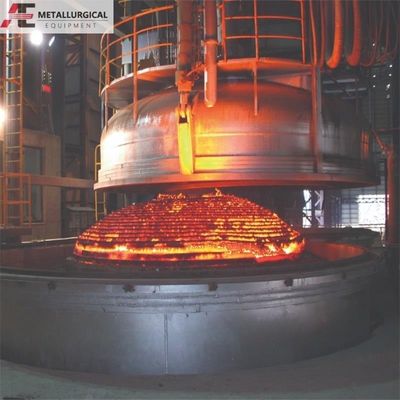 Forno de descarbonização de oxigénio a vácuo VOD 50 toneladas LRF na fabricação de aço