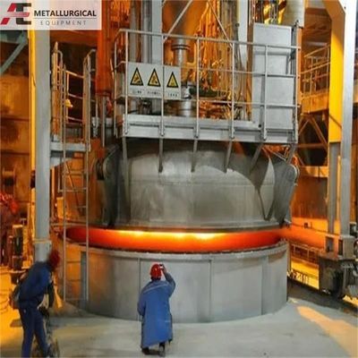 (VD/VOD) Forno de descarbonização de oxigénio a vácuo 50 toneladas 100 toneladas 150 toneladas Forno VD/VOD para fabricação de peças de corte de instalações Forno de refino competitivo