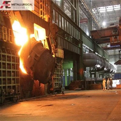 Forno de arco elétrico de potência 5 toneladas - 150 toneladas EAF para fundição de aço em instalações de fabricação