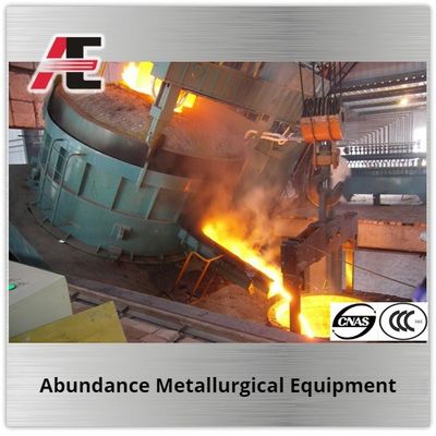 Forno de arco elétrico de potência 5 toneladas - 150 toneladas EAF para fundição de aço em instalações de fabricação