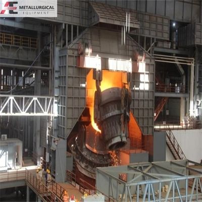 Projeto de segurança Forno de descarbonização de oxigénio de argônio AOD 3T-120T Forno de refino de lata