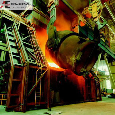 Forno de oxigénio básico Forno de arco elétrico para a indústria metalúrgica Equipamento metalúrgico profissional