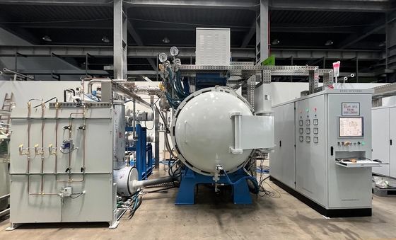 Forno de sinterização a vácuo a temperatura personalizada para cerâmica de nitritos