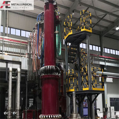 Concepção coaxial condutora Forno de refogamento de arco aquoso VAR / RVAR Novo sistema de resfriamento de hélio para crisol