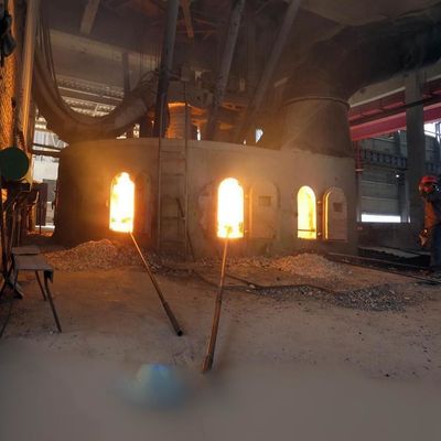 Forno de alumínio fundido branco 10000KVA Forno de corindão 380V